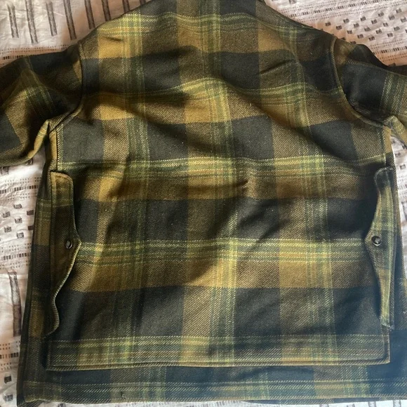 Pendleton Green and Brown Plaid Shirt Jacket - Picture 10 of 15